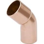 WOLVERINE BRASS® Pro Series 57311X Street Elbow, 3/4 in x 3/4 in, Press x Press, 45 deg, Copper