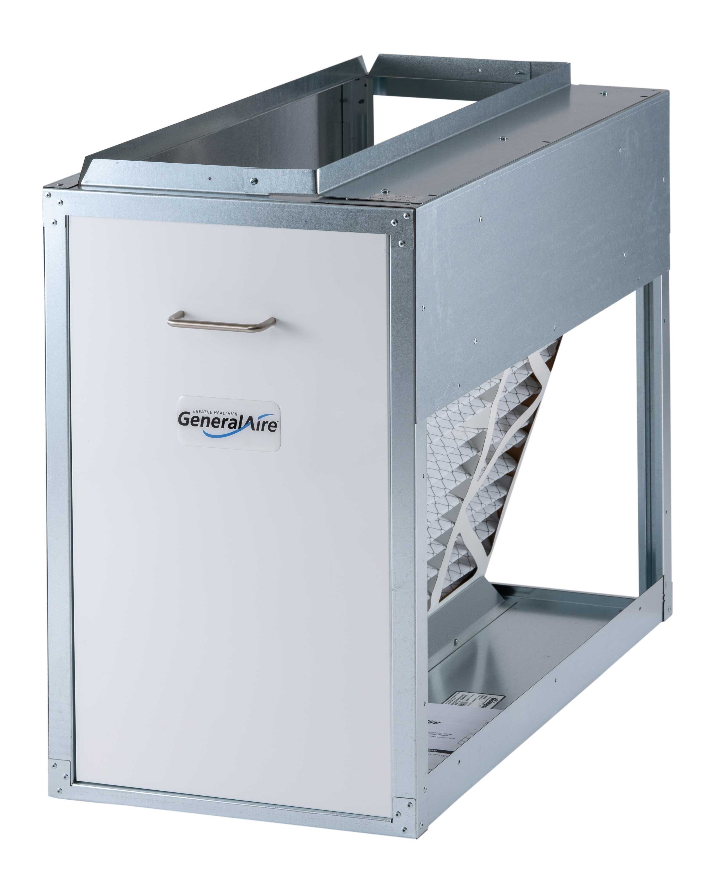 General Filters MAC-L Right Angle Media Air Cleaner, MERV 11, Accepts 20 in x 25 in x 5 in Media