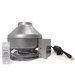 fantech® DBF Series 40275 In-Line Duct Fan, 168 cfm, For Duct Size: 4 in, Circular Duct, 1.11 in-WG Static Pressure