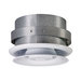 fantech® CG Series 40306 Ventilation Grille, For Duct Size: 4 in, Resin, Matte White, 6 in W