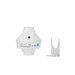 fantech® FR Series 411330 In-Line Duct Fan, 120 cfm, For Duct Size: 4 in, Circular Duct, 0.2 in-WG Static Pressure