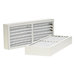 fantech® 428527 2-Piece HEPA Pleated Replacement Filter, For Use With: HERO200H Heat Recovery Ventilators, 8 MERV