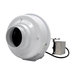 fantech® DBF Series 95900 In-Line Duct Fan, 180 cfm, For Duct Size: 4 in, Circular Duct, 1.22 in-WG Static Pressure