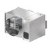 fantech® MUAH Series K46015 Electric Duct Heater, 240 V, 25 A, 6 kW, 14 in L, 8 in W, Metal