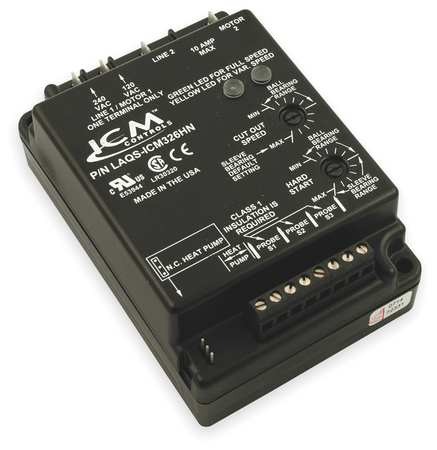 ICM™ ICM326HNC-LF Head Pressure Control, 120/208/240 V, Surface Installation/Mounting, 2 in H, 3-1/4 in W, 4-3/4 in D