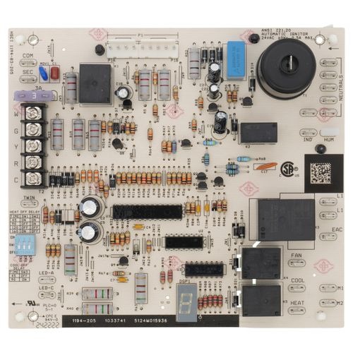 REZNOR® 1033741R Integrated Control Board, 7 in W, 8 in D