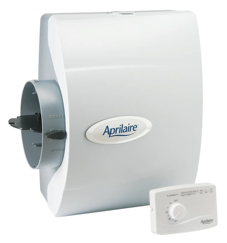 Aprilaire® 600M Bypass Whole-House Humidifier, Manual Control, 17 gal per Day Capacity
