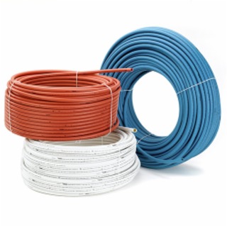 Rehau® RAUPEX® 136549-001 O2 Barrier Pipe, 10.1 mm Nominal Pipe, PEX-A PEX, 1000 ft L, PEX