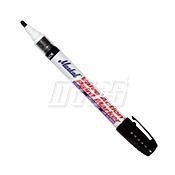 MARKAL® Valve Action™ 95480 Paint Marker, Black, 1/8 in Tip, Medium Tip, 10 mL