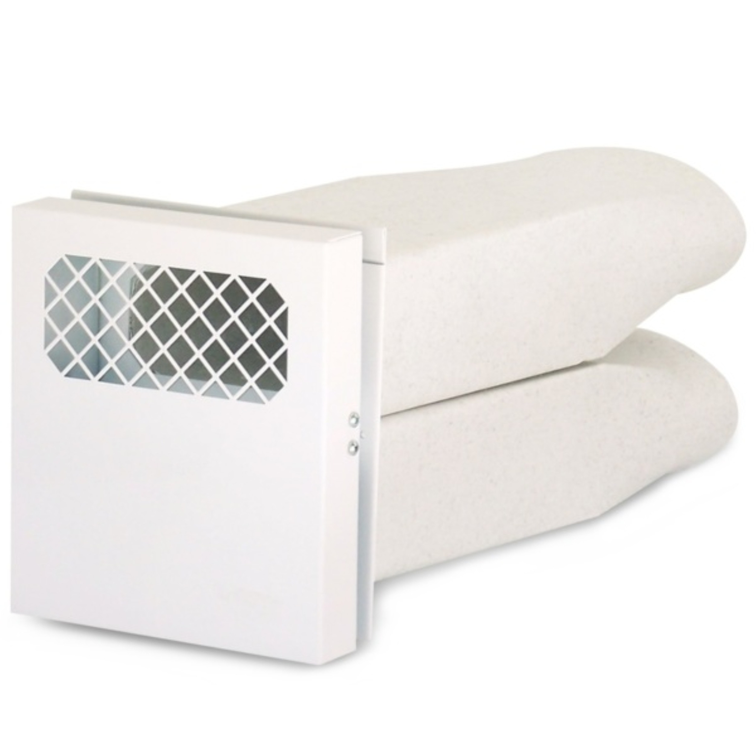 fantech® 413640 Matrix 2-in-1 Ventilation Hood, 6 in Oval Connection, Tandem Supply and Exhaust